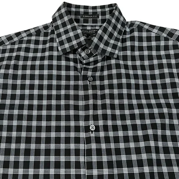 Banana Republic Camden fit Shirt Men's Size M - Picture 2 of 3